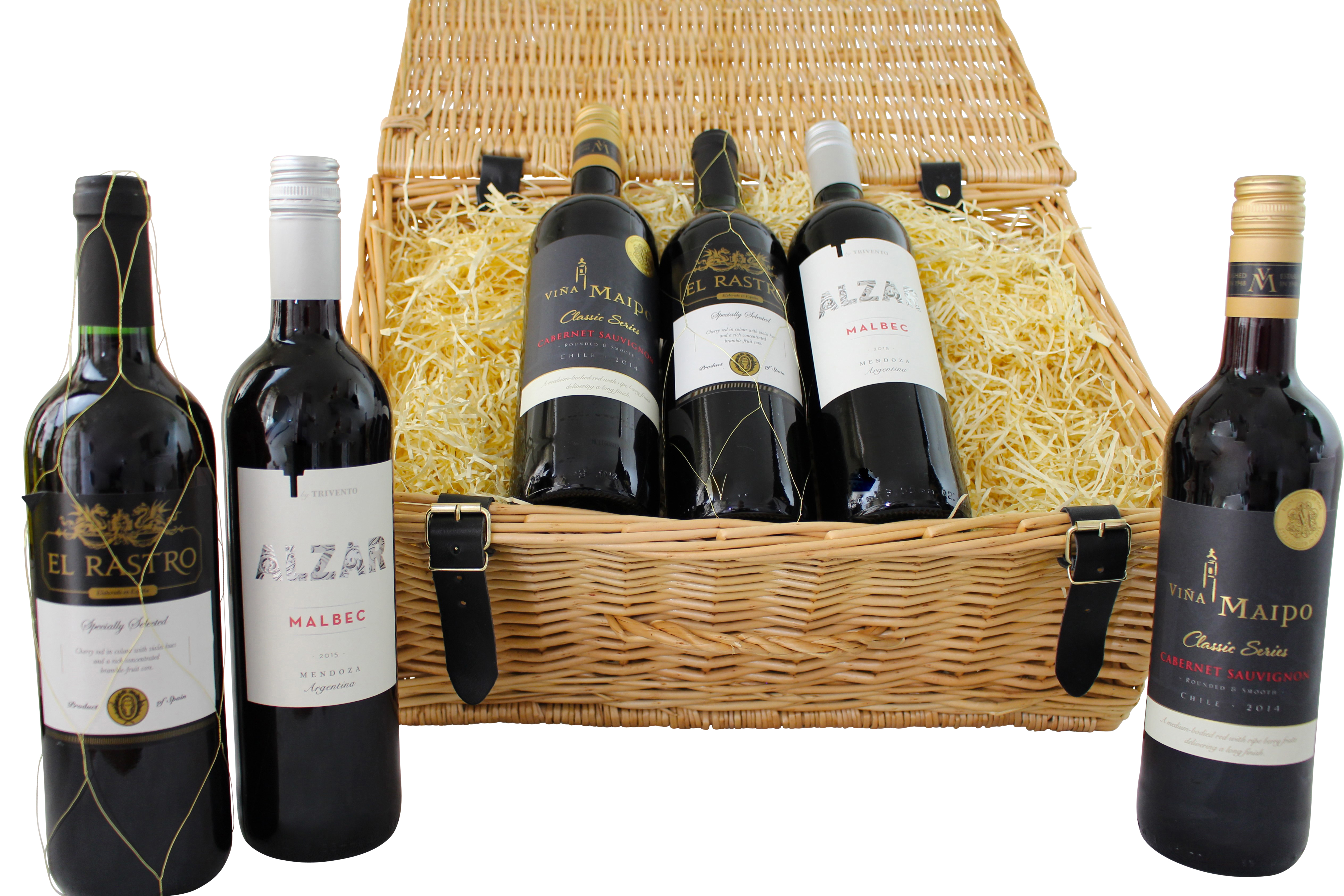 Red Wine Gift Hamper — Handmade Hampers
