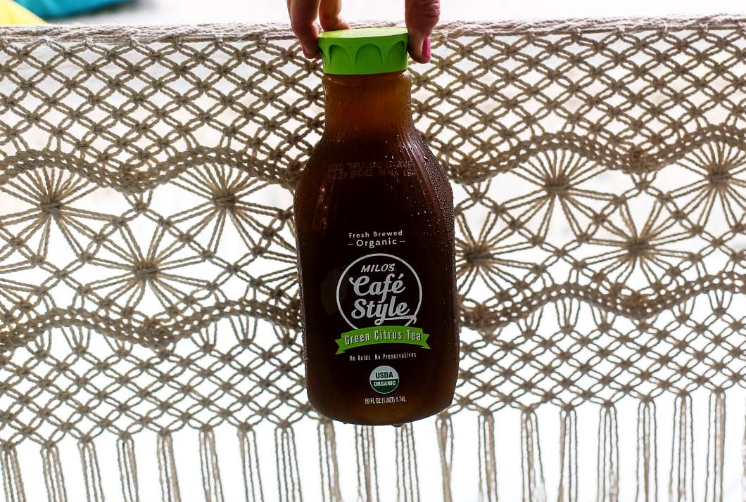 Relaxing with Milo's Cafe Style Tea Happily Hughes
