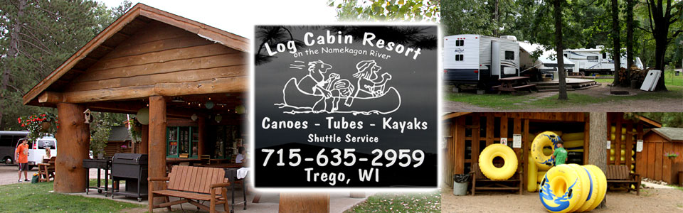 Log Cabin Resort & Campground Trego, WI
