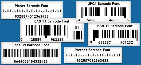 Barcode Font Code 39 Full Ascii Chart rangco