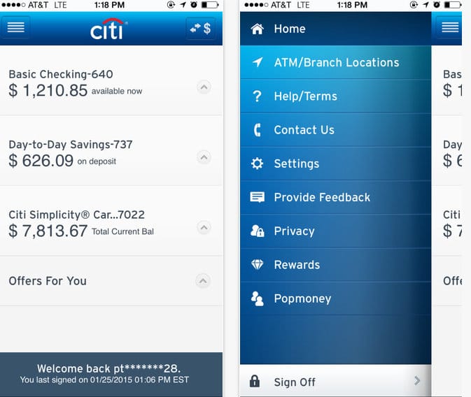 Top USA Bank iPhone/ iPad apps At a Glance