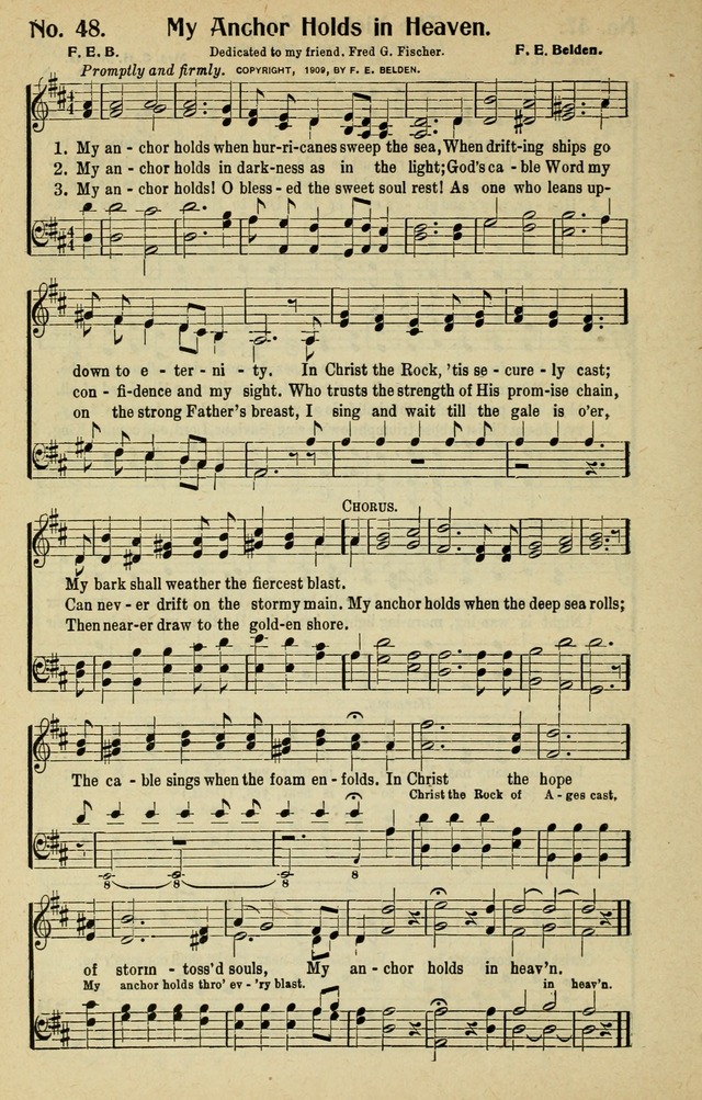 Songs for the King's Business 48. My anchor holds when