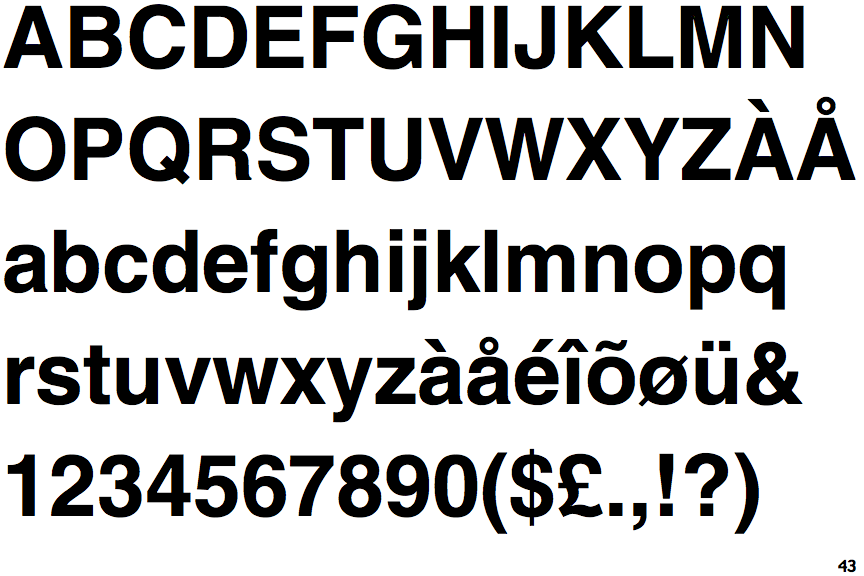 5 Amazing and Timeless Fonts Nine Advertising