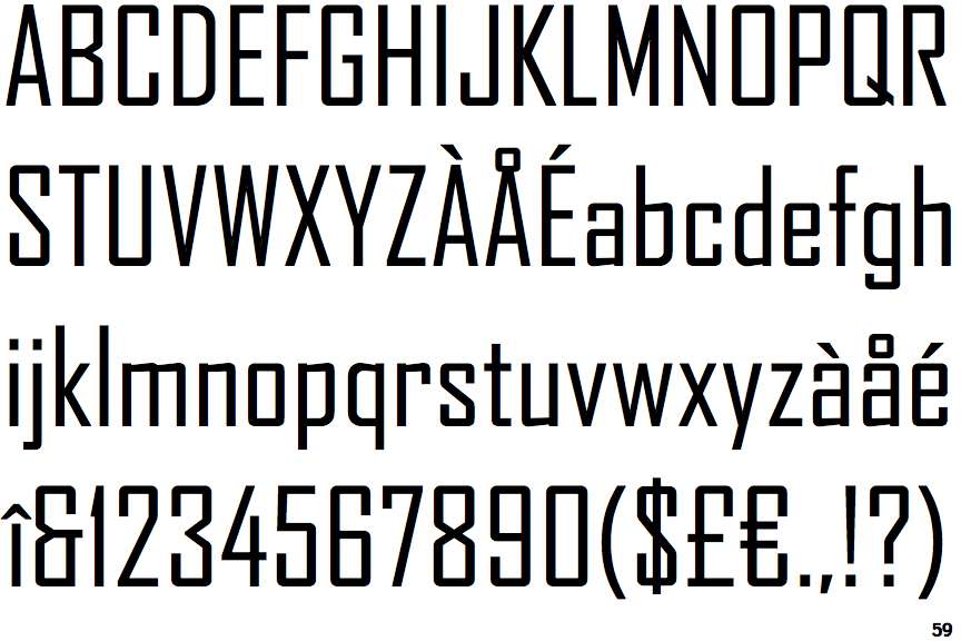 FONT AGENCY FB SCARICA
