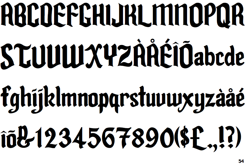 The gallery for > Fairy Tale Font