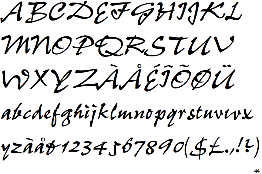 Identifont Pepita