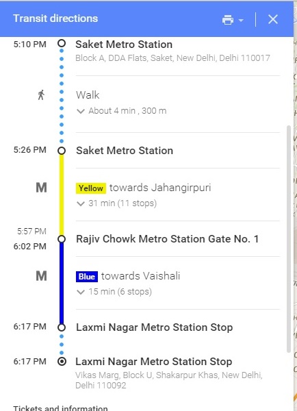 Google Map Route Planner - Find Live Public Transit And Estimated Time Travel -