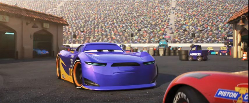Made For Movie in "Cars 3, 2017"