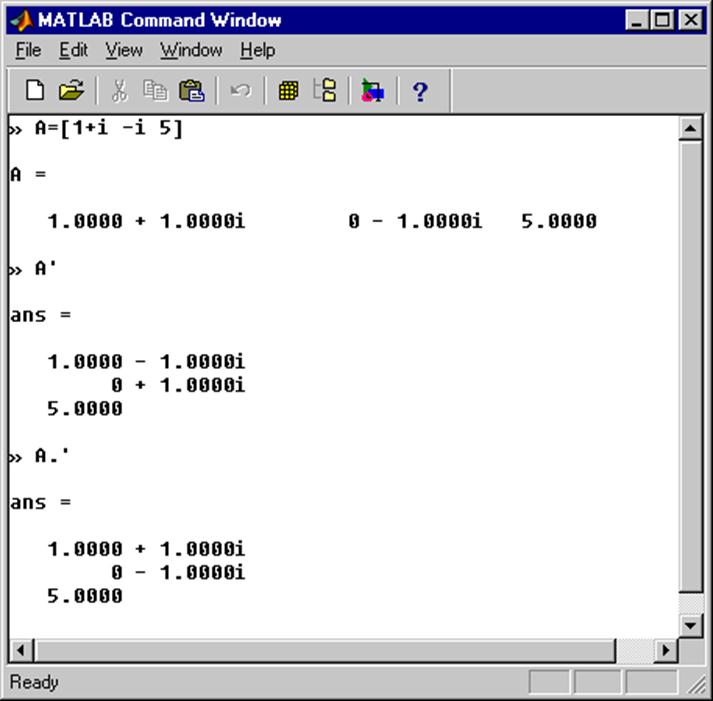 Transpose Matrix In Matlab slidesharefile