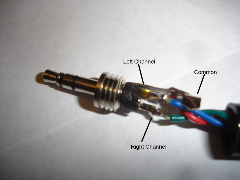 DIY stereo headphones page