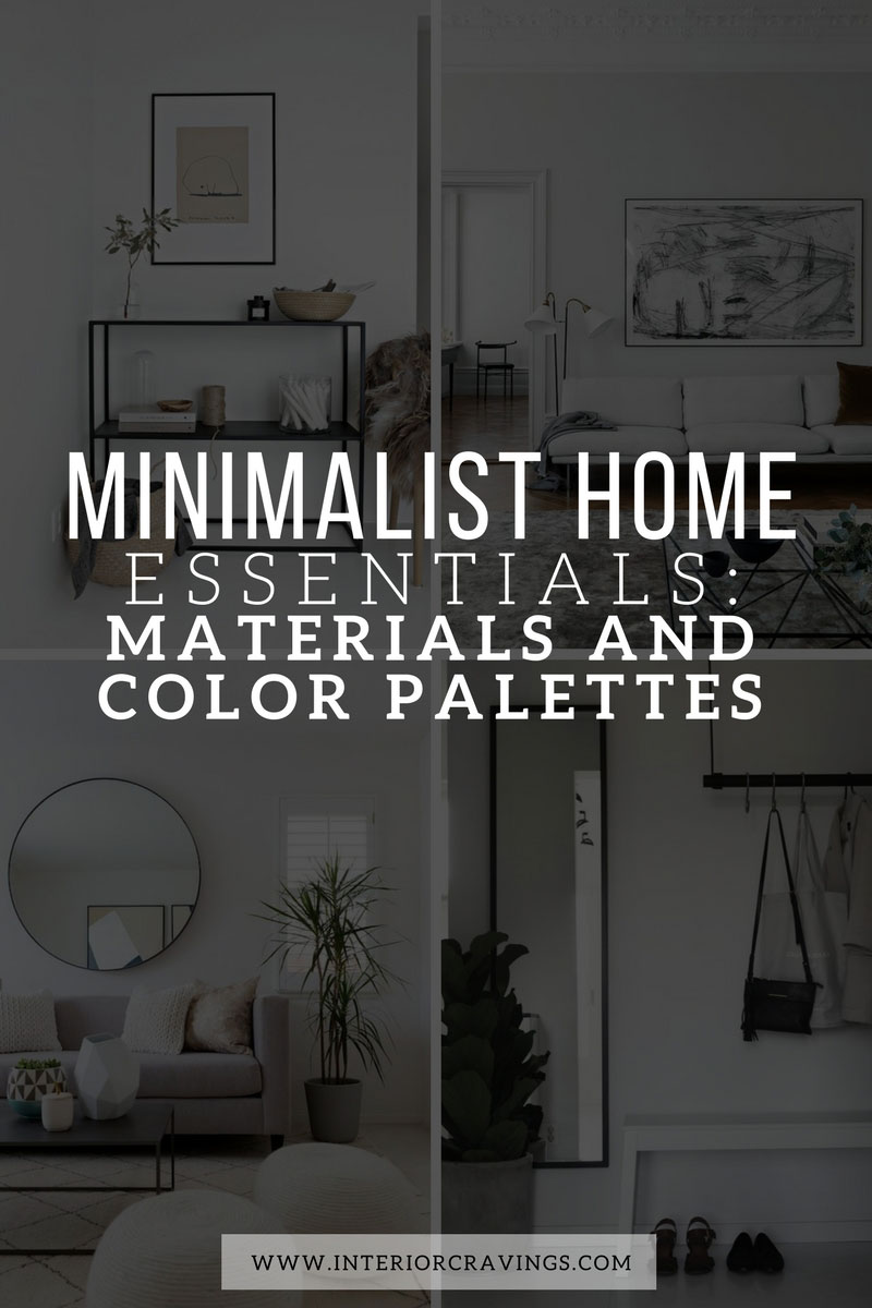 Ten of the most strikingly minimalist apartment interiors. MINIMALIST HOME ESSENTIALS: MATERIALS AND COLOR PALETTE ...