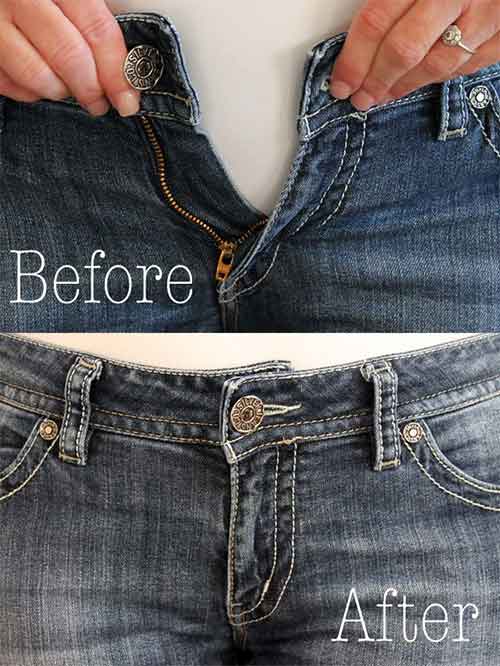 How to Make the Waist Bigger on Your Favorite Jeans