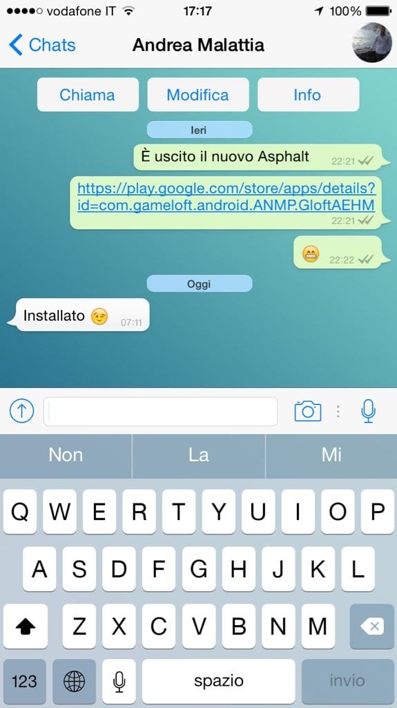 apple iphone Whatsapp ottimizzata per iPhone 6 ed iPhone