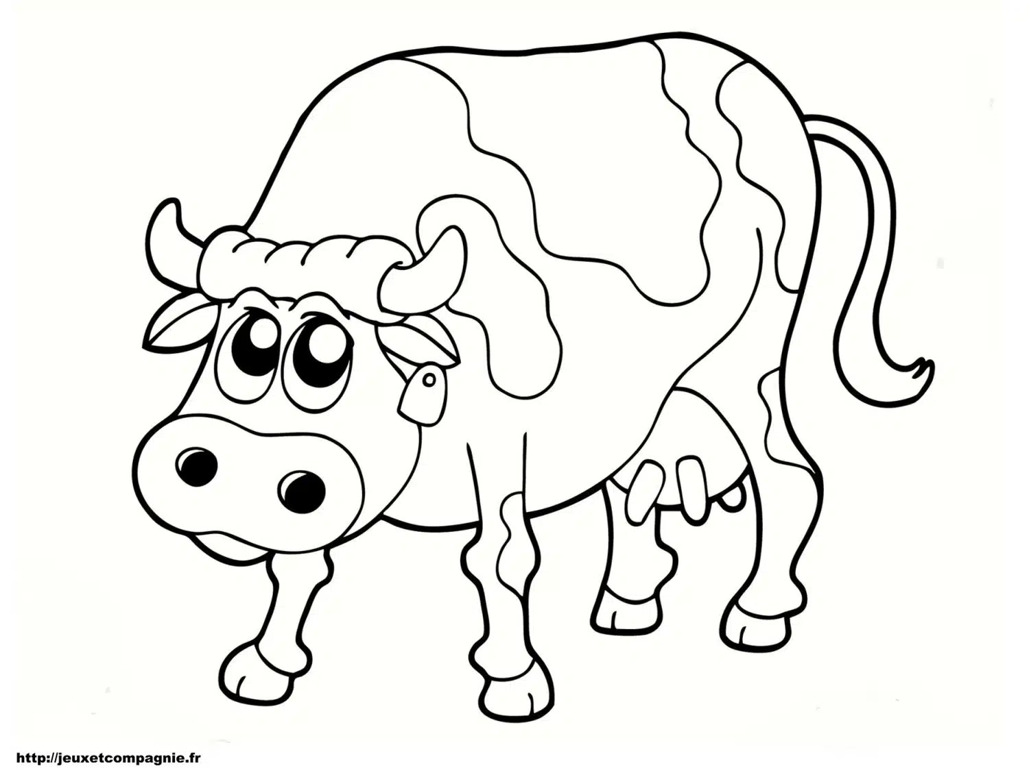 Coloriages animaux de la ferme
