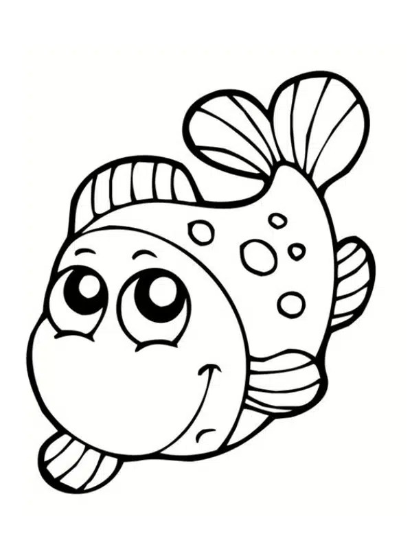 Coloriage Poissons À Imprimer