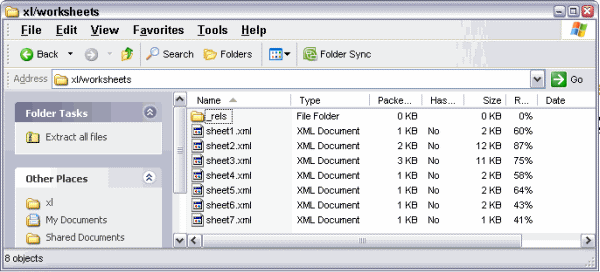 Excel Worksheet Data