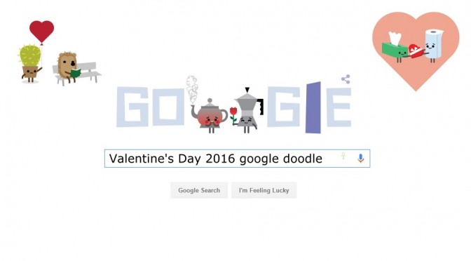 Romantic Google Doodle for Valentine's Day 2016 ignores