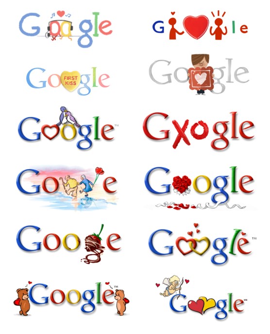Romantic Google Doodle for Valentine's Day 2016 ignores