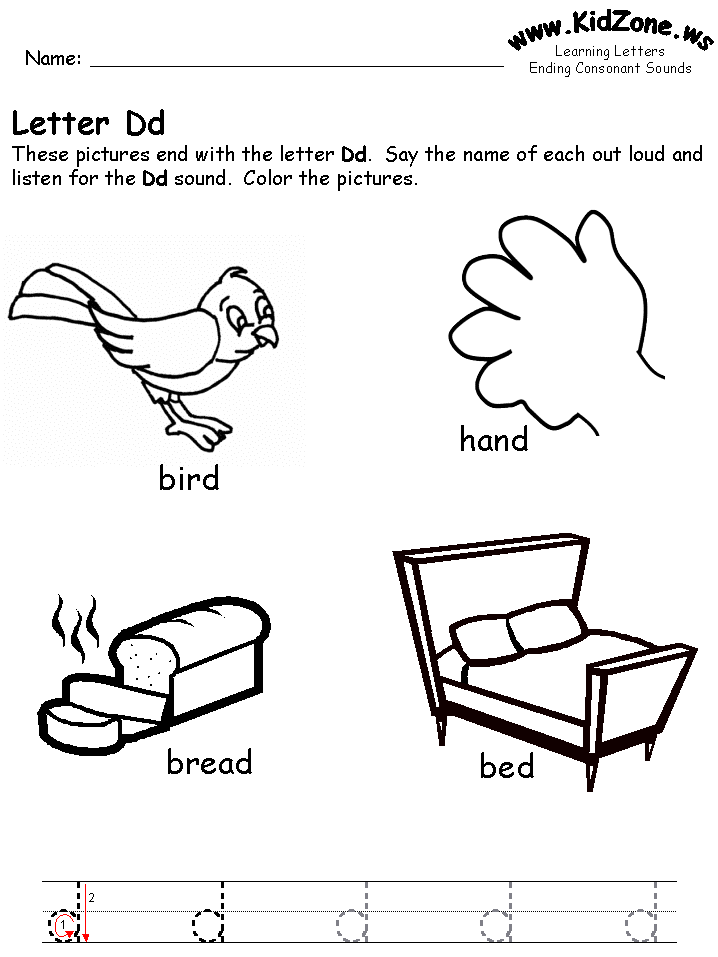 Letter D, Words that End with the Letter D Más de 3.000