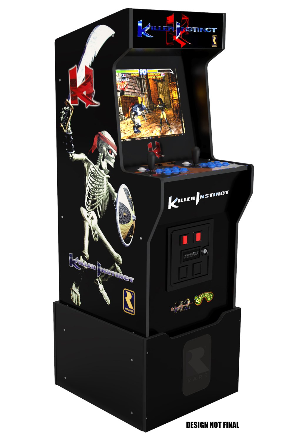 Killer Instinct Arcade Announced By Arcade 1up