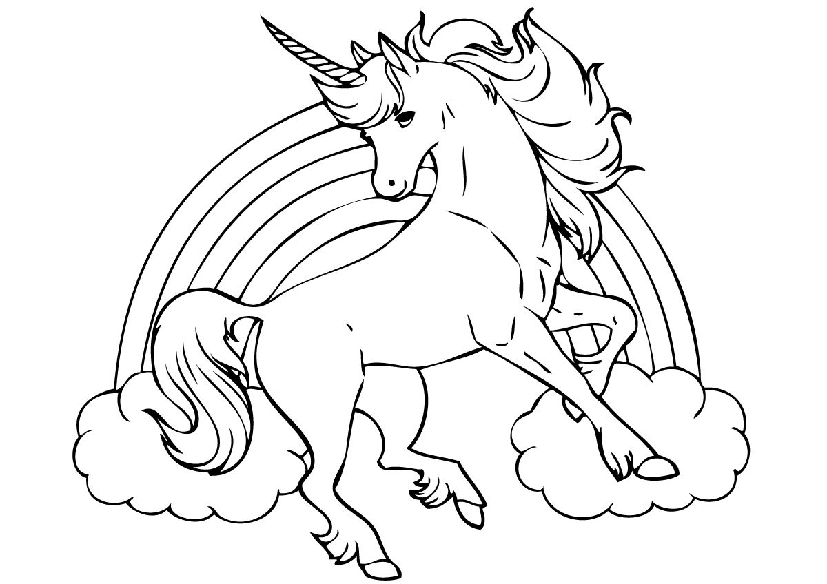 Unicorn Kleurplaat Kleurplaten 02 Kleurplaat Kleuren Net