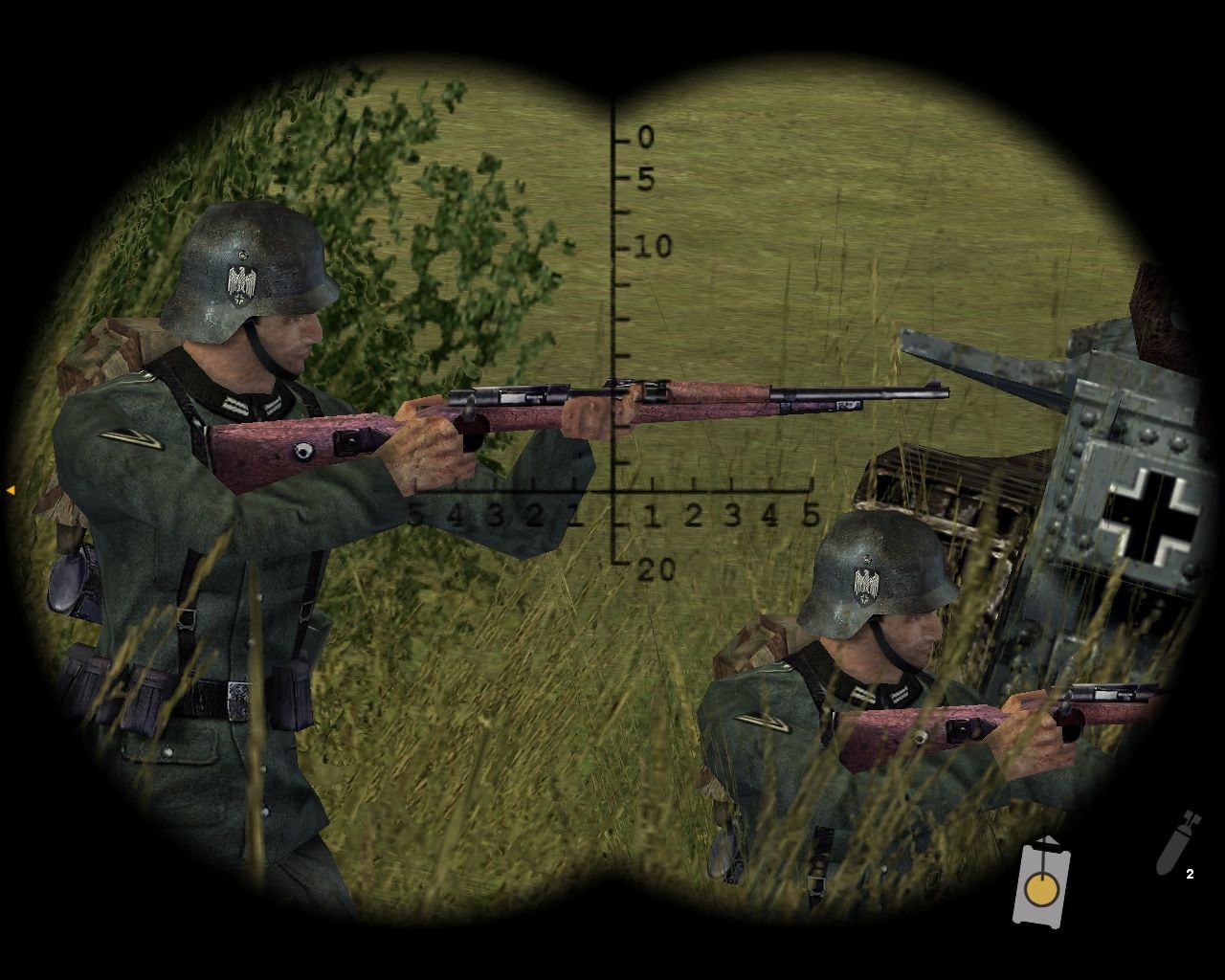 FIRST BATTALION US Version World War II WW2 Combat PC