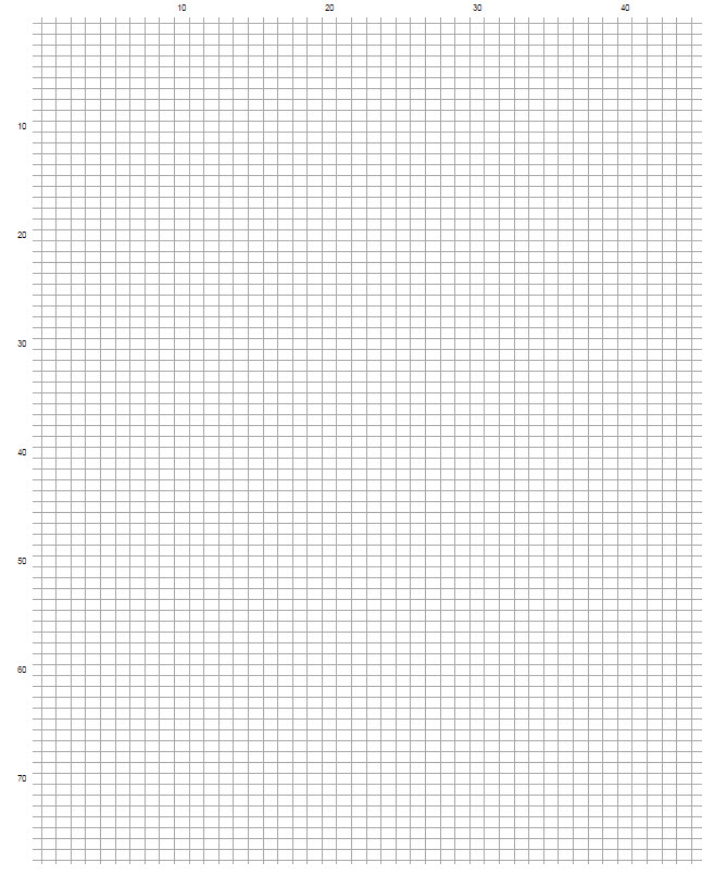 New Tool! Full Scale Knitters Graph Paper Knit it Now