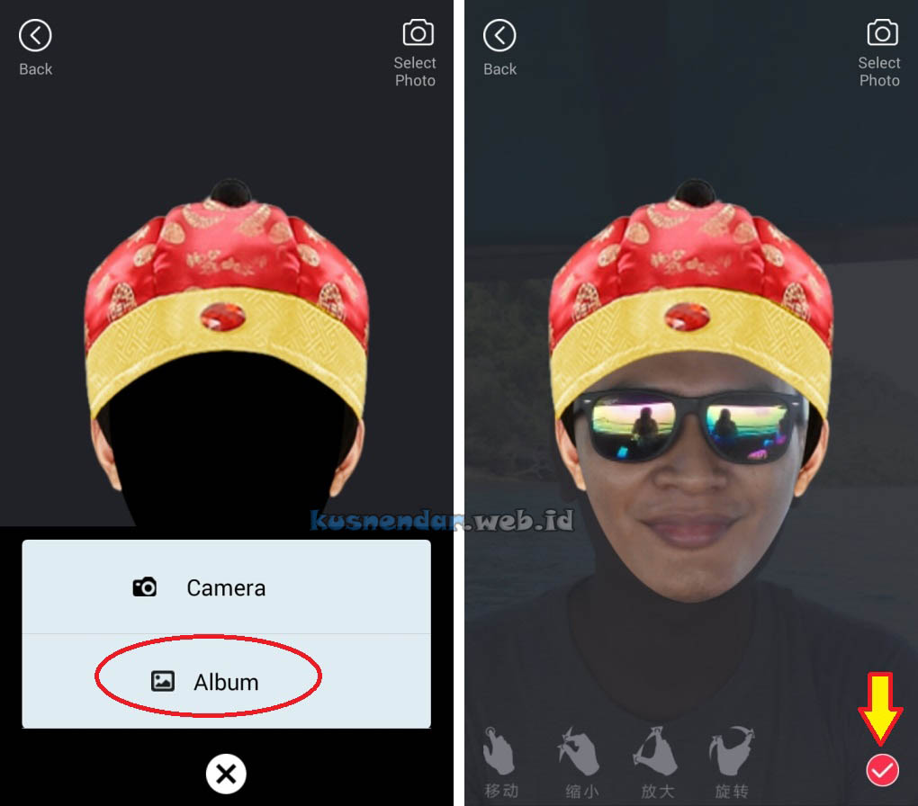 TUTORIAL Membuat Video Joget Berkepala Wajah Sendiri untuk