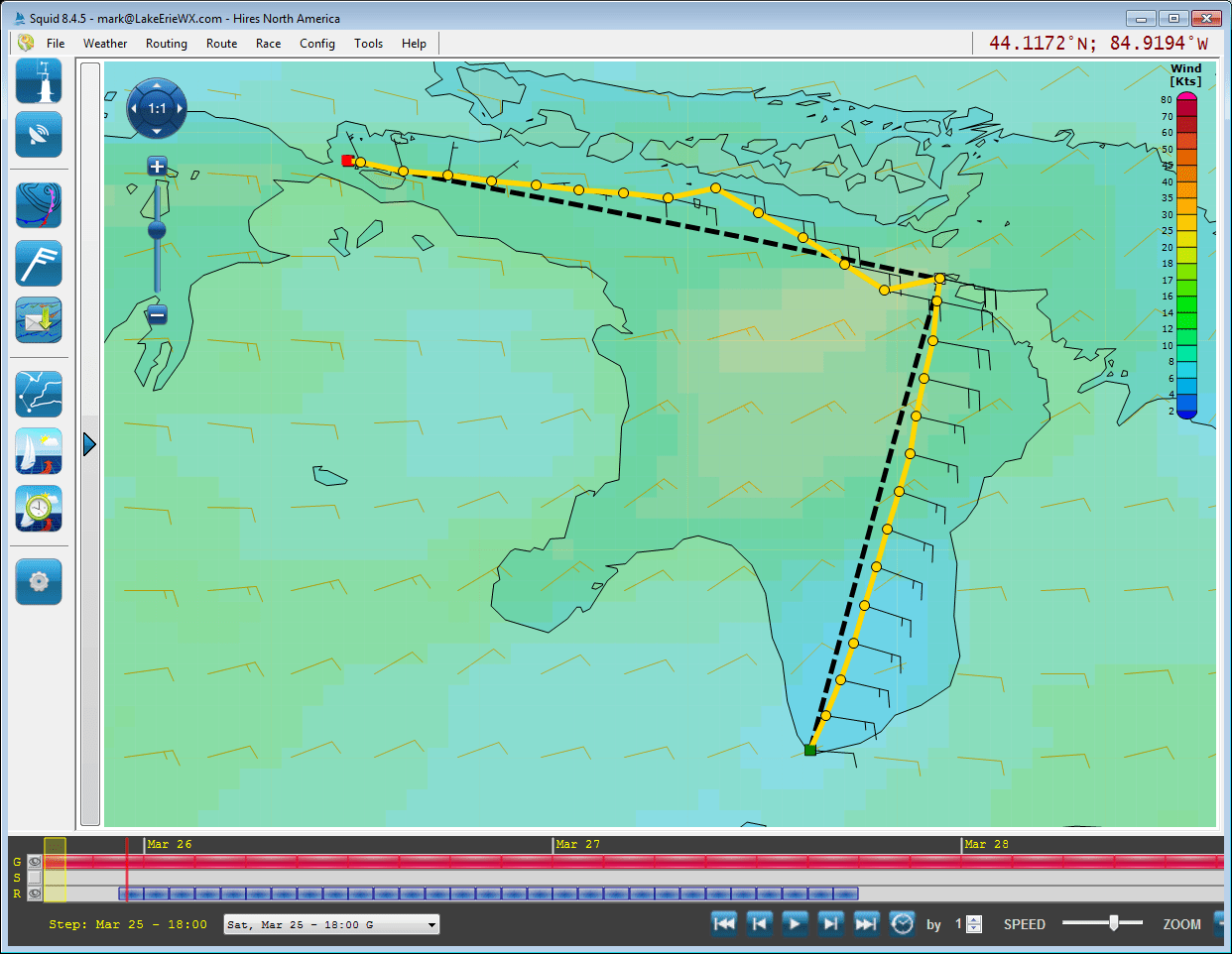 Squid Marine Weather Software