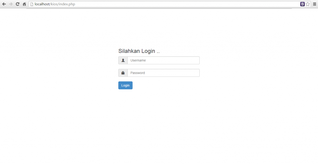 halaman login