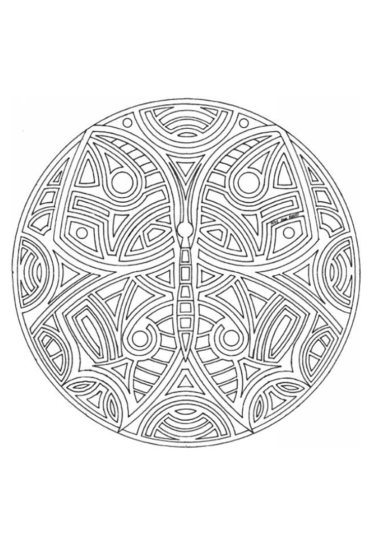 Vlinder Mandala