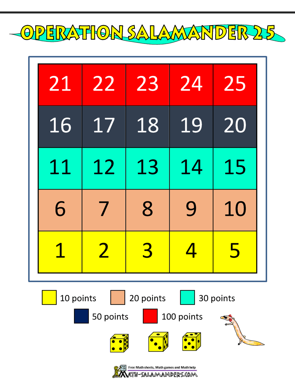 Math Fact Games for Kids