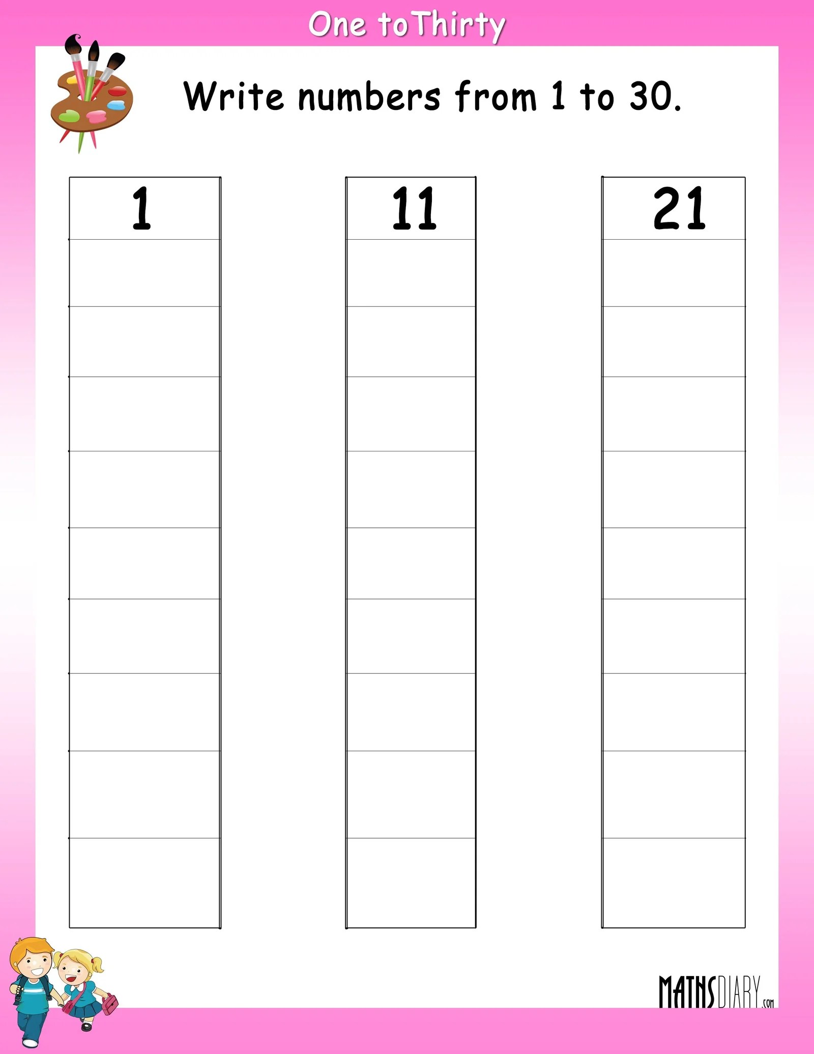 For Ukg Math Worksheet Counting UKG Math Worksheets