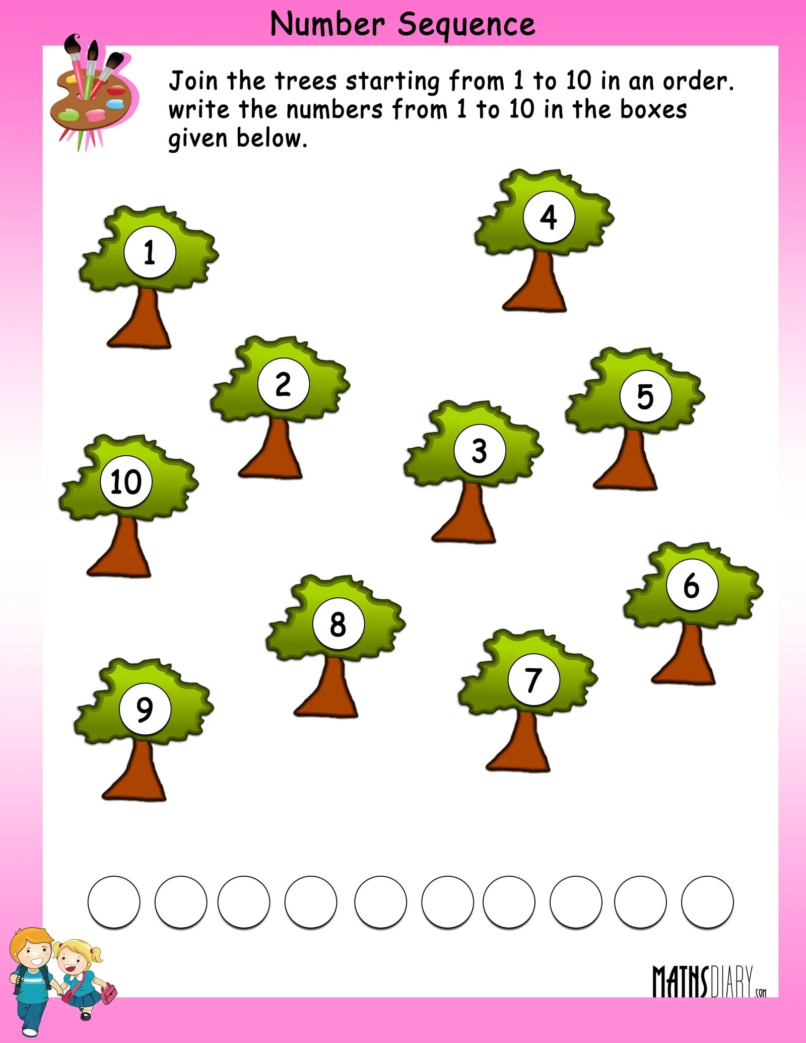 Maths Worksheet For Ukg Students free math worksheets