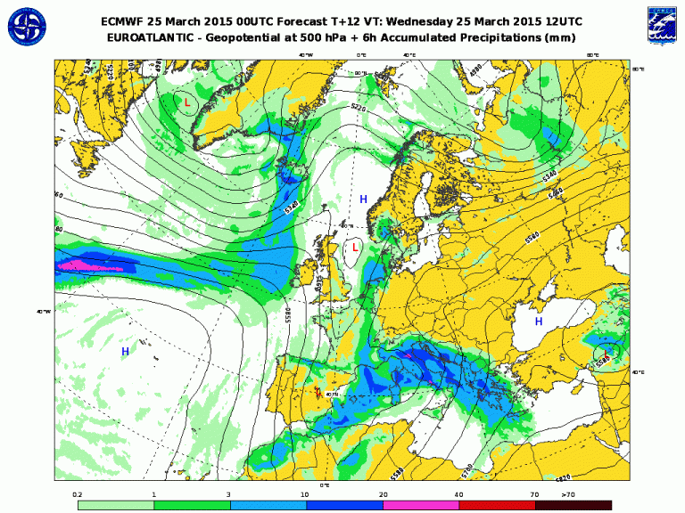 Allerta Meteo, rovesci e vento forte MAPPE e previsioni dell