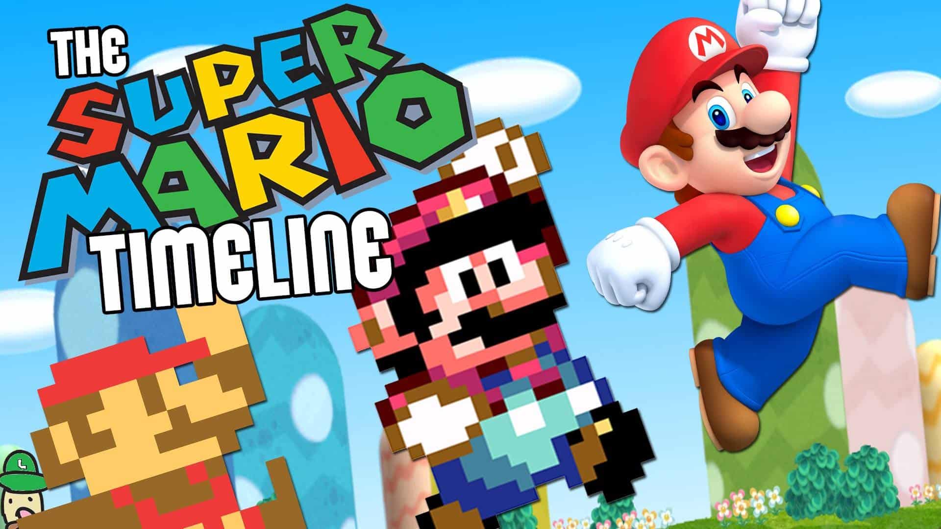 VIDEO The Entire Nintendo Mario Game Series In