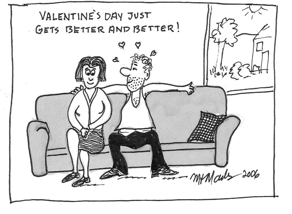A very senior Valentine’s Day Mike's Cartoons