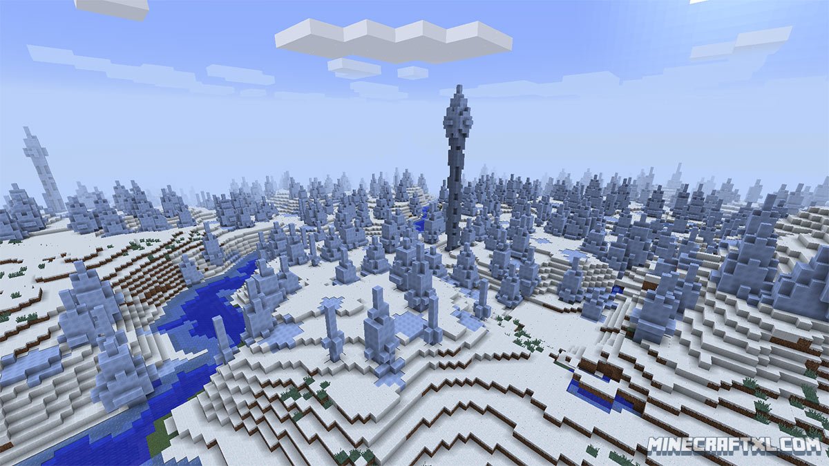 Ice Spikes Seed for Minecraft 1.8 85490543201