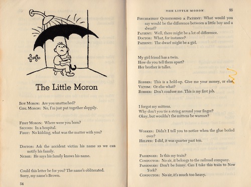 In Search of a Few Good Jokes Mrs. Little