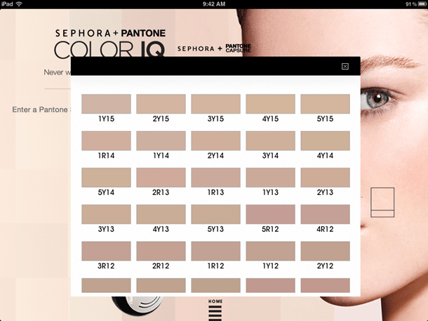 Sephora + Pantone Color IQ Musings of a Muse