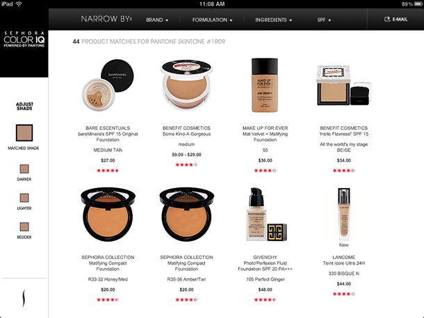 Sephora + Pantone Color IQ Musings of a Muse