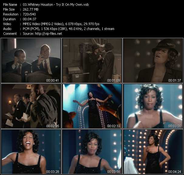 Whitney Houston «Try It On My Own» VOB File