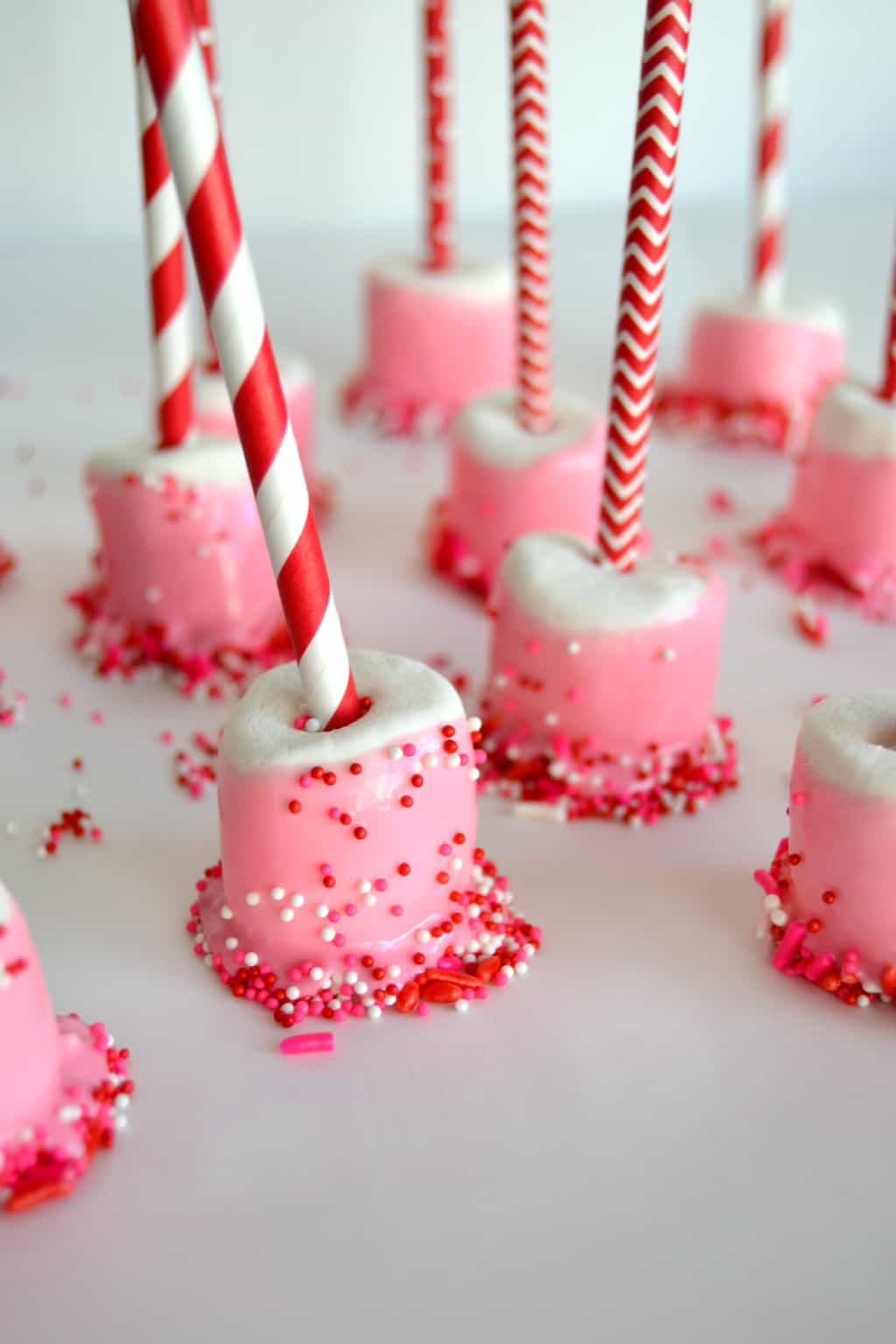 Adorable Valentine Marshmallow Treats (Gift Bag Idea