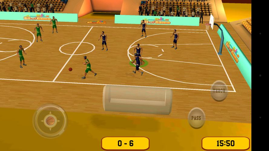 Free Basketball Sim 3D cell phone game