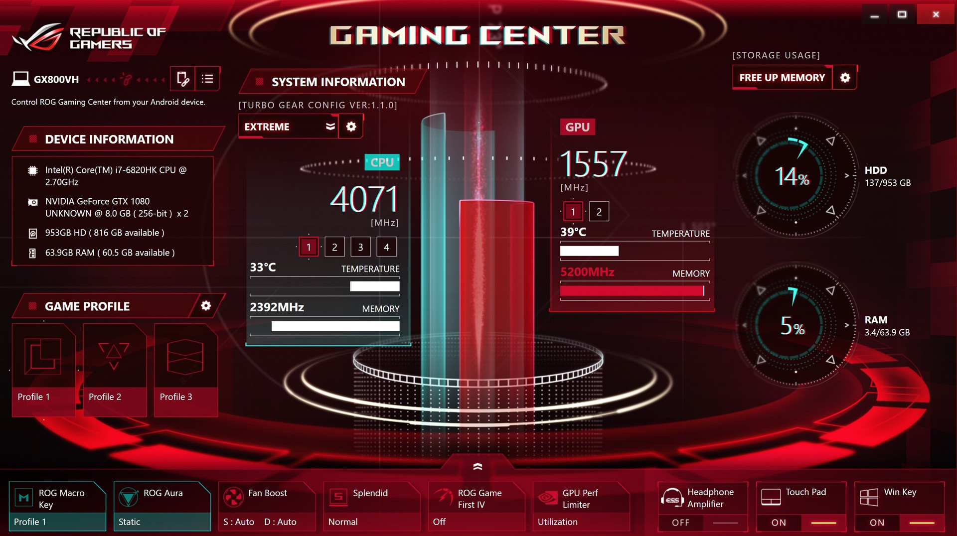 Asus ROG GX800VH Notebook Preview Reviews