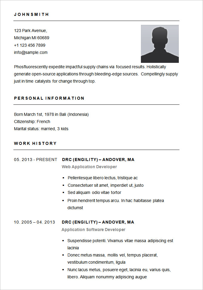 Resume Templates