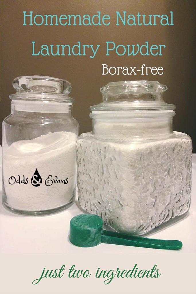 Homemade Laundry Powder (Two Ingredients, BoraxFree