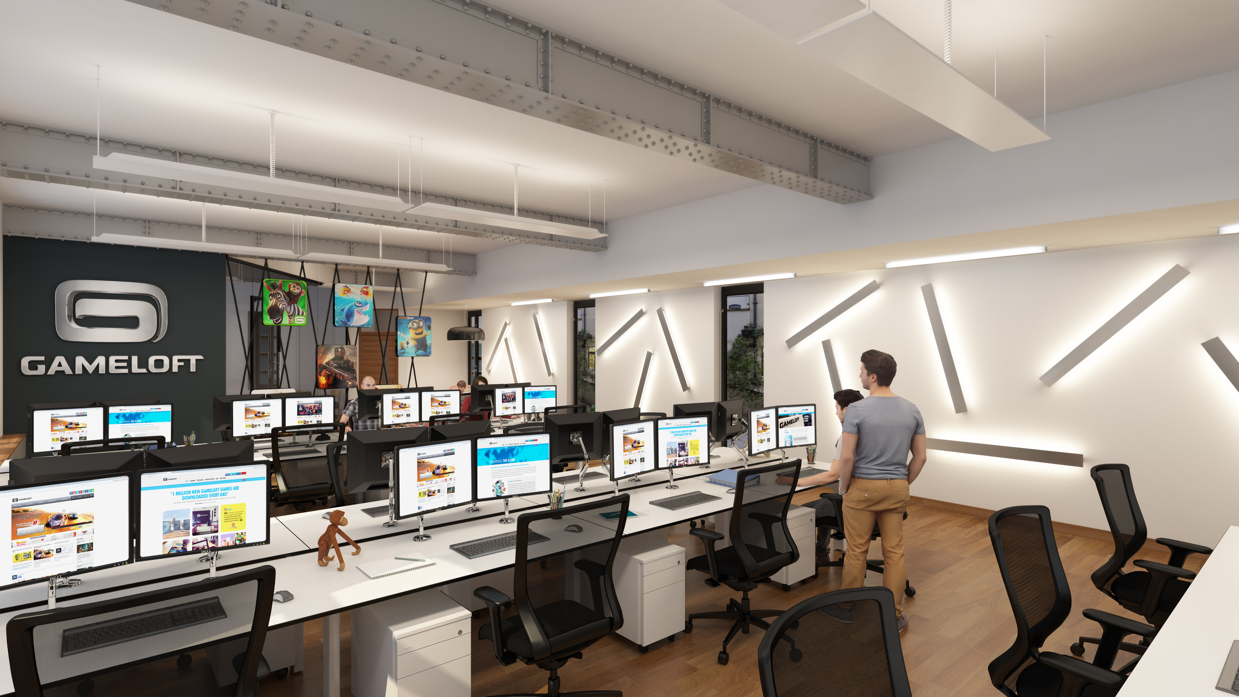 A Quick Look Inside Gameloft’s New London HQ Officelovin'