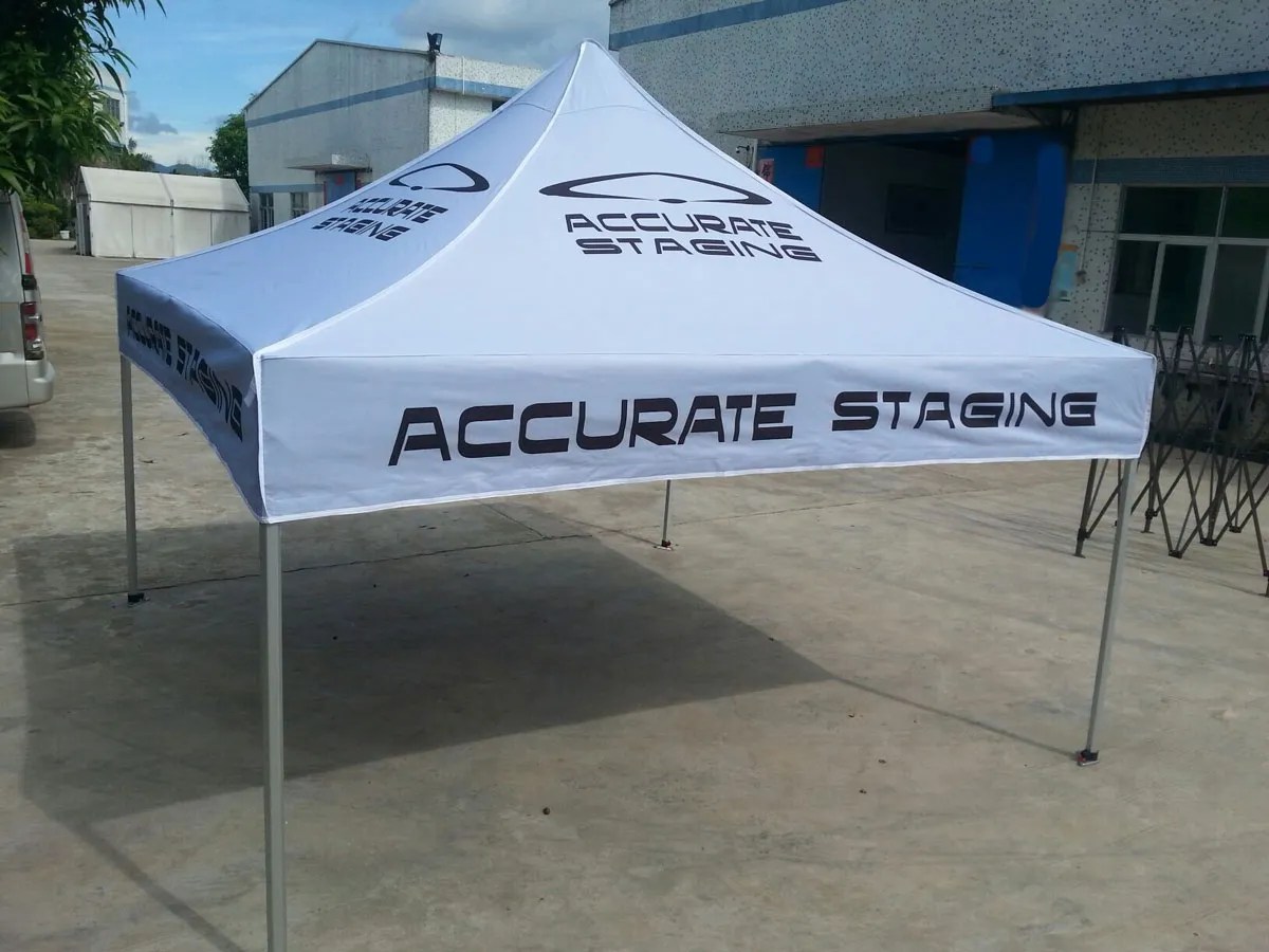 Get a quote or order online! Custom Printed Pop up Canopy Tents | Pop Up Tent Accessories
