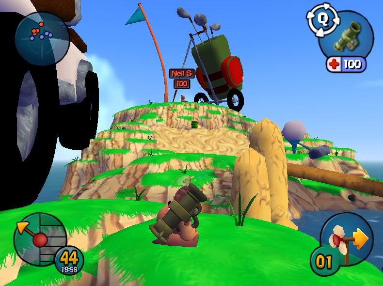 Worms 3D (2004) PC Review and Full Download Old PC Gaming